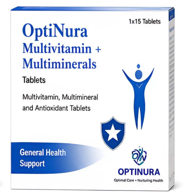 Optinura Multivitamin + Multiminerals Tablets